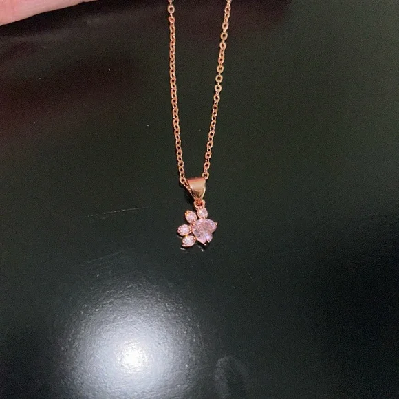 Rose gold dog paw - Picture 2 of 4